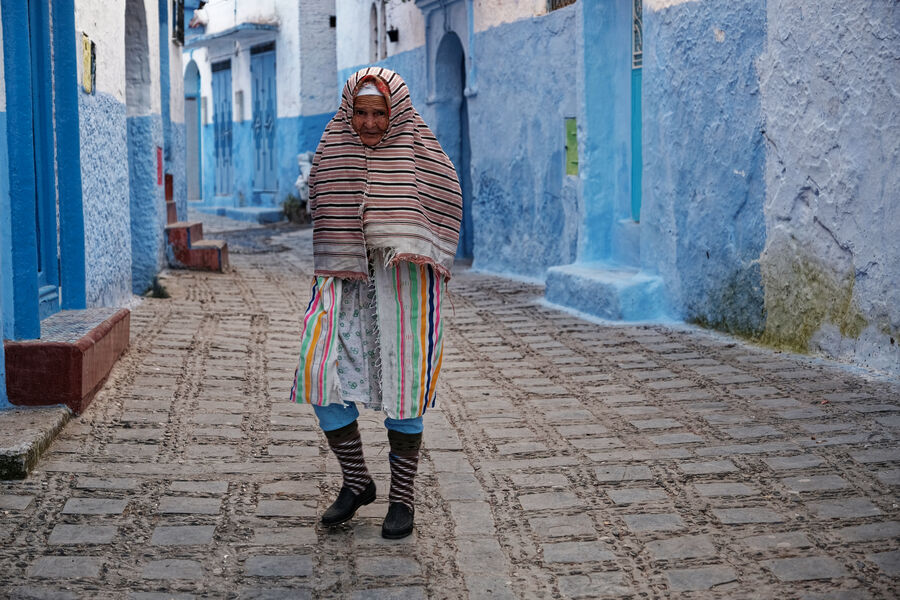 Chefchaouen, Morocco 2018 — documentary photograph by Volkan Çolak